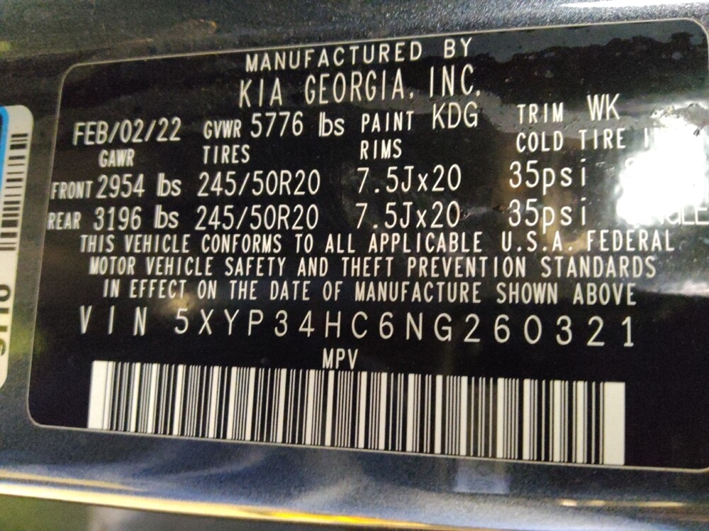 2022 Kia Telluride in Phoenix, AZ 85015 - 18086957 33