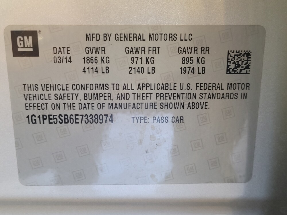 2014 Chevrolet Cruze in Ocala, FL 34471 - 18086967 33