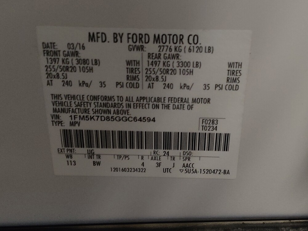 2016 Ford Explorer in Miami, FL 33157 - 18086976 33