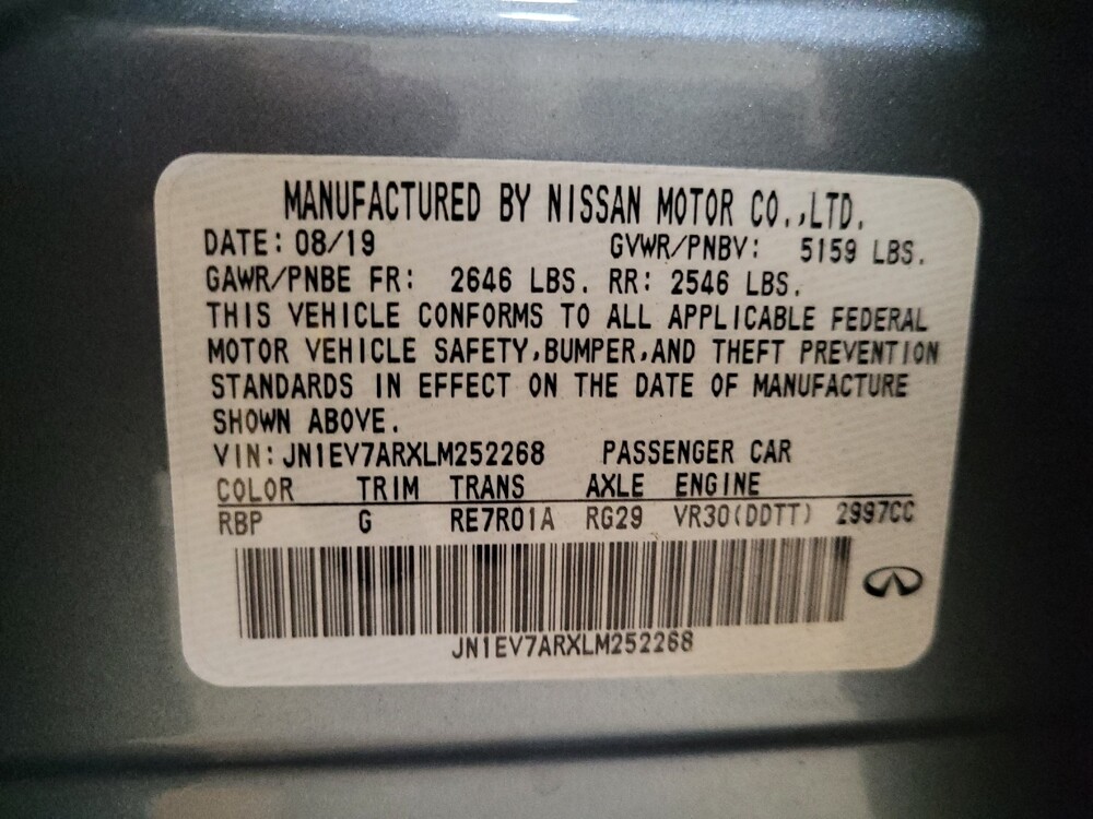 2020 INFINITI Q50 in Temple Hills, MD 20746 - 18087013 33