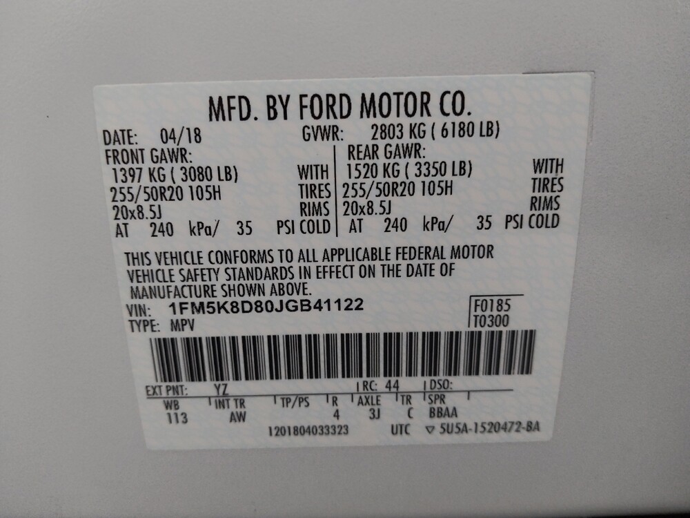 2018 Ford Explorer in Gladstone, MO 64118 - 18087031 33