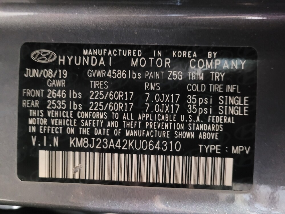 2019 Hyundai Tucson in Orlando, FL 32808 - 18087044 33