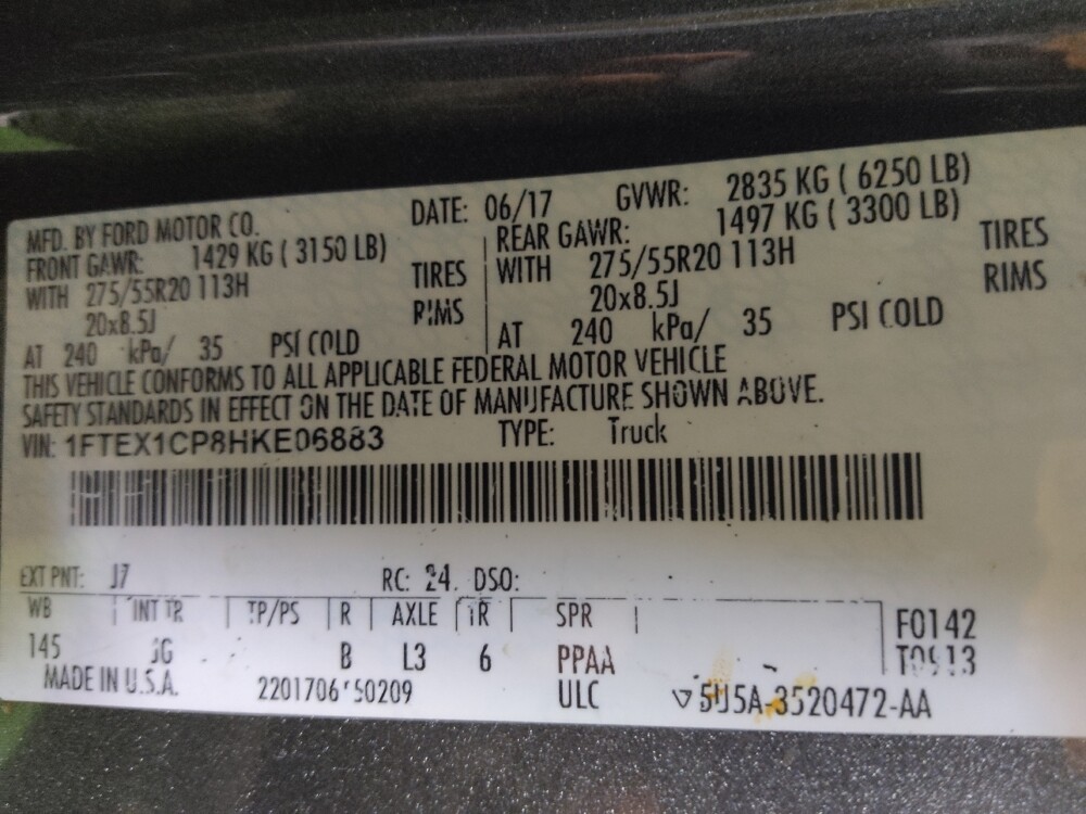 2017 Ford F150 in Tallahassee, FL 32304 - 18087049 33