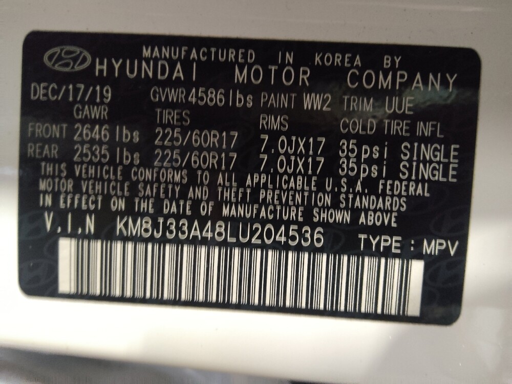 2020 Hyundai Tucson in Ocala, FL 34471 - 18087053 33