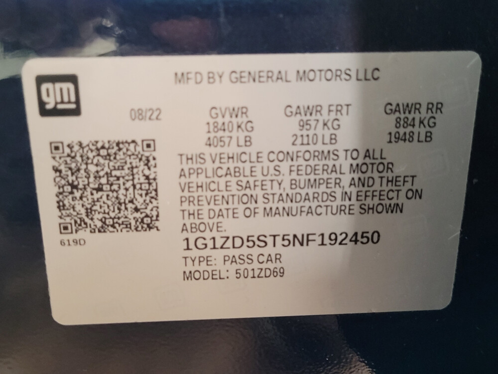 2022 Chevrolet Malibu in Orlando, FL 32808 - 18087055 33