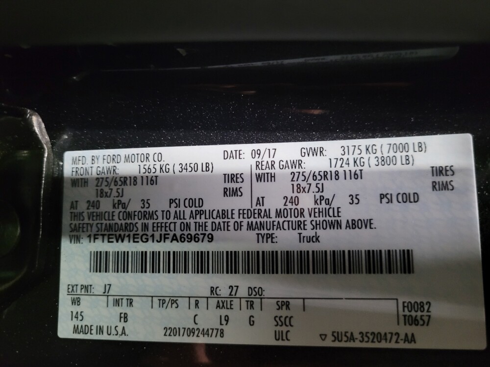 2018 Ford F150 in New Castle, DE 19720 - 18087061 33