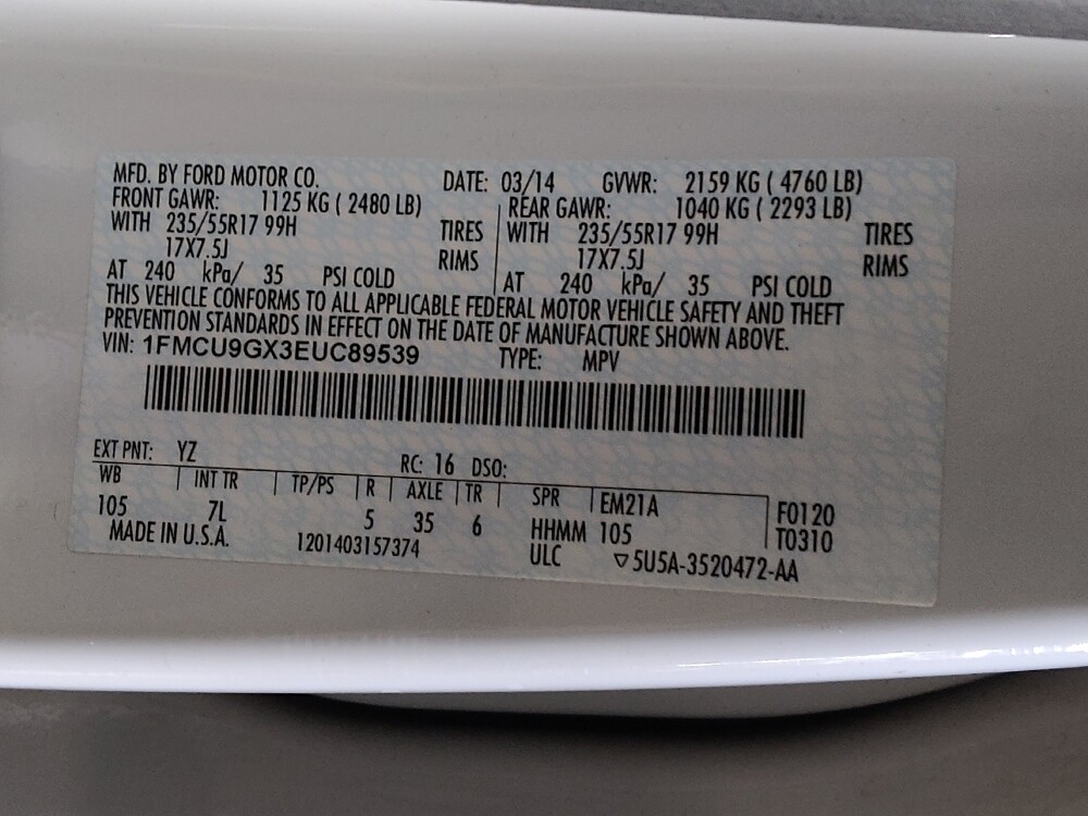 2014 Ford Escape in Kissimmee, FL 34744 - 18087088 33