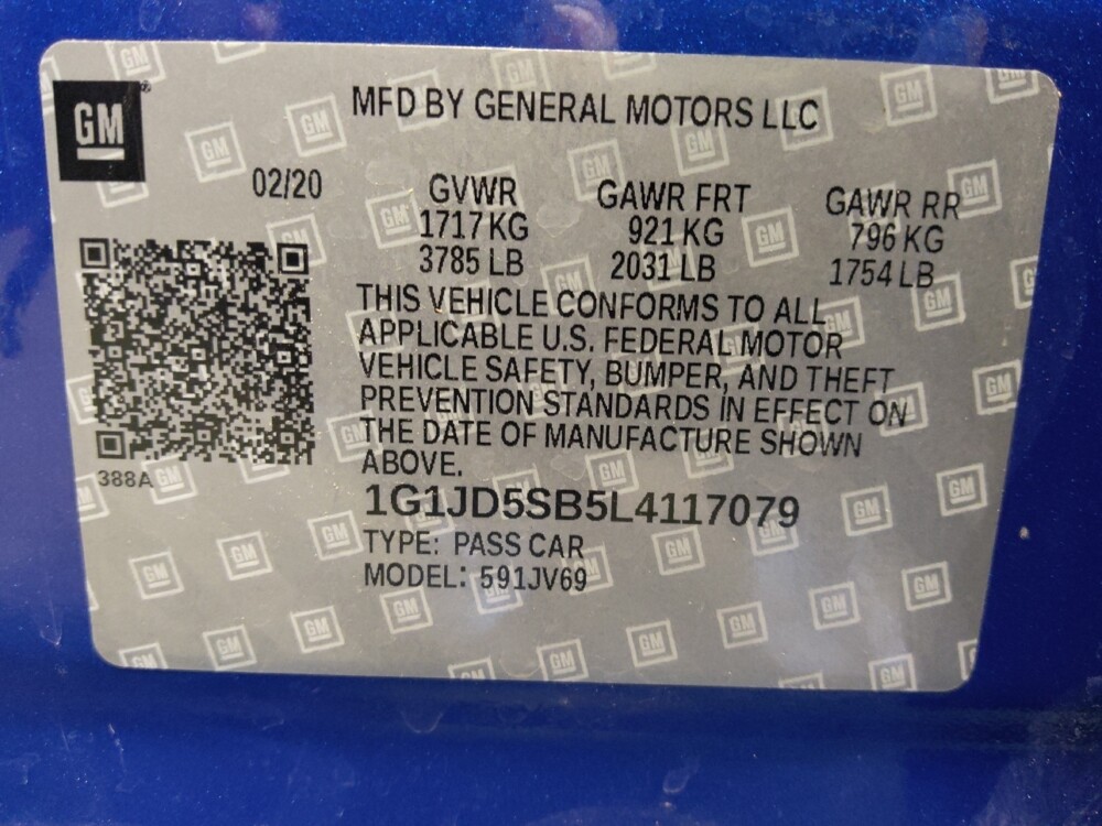 2020 Chevrolet Sonic in Albuquerque, NM 87123 - 18087098 33