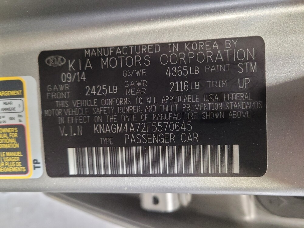 2015 Kia Optima in Torrance, CA 90504 - 18087131 33