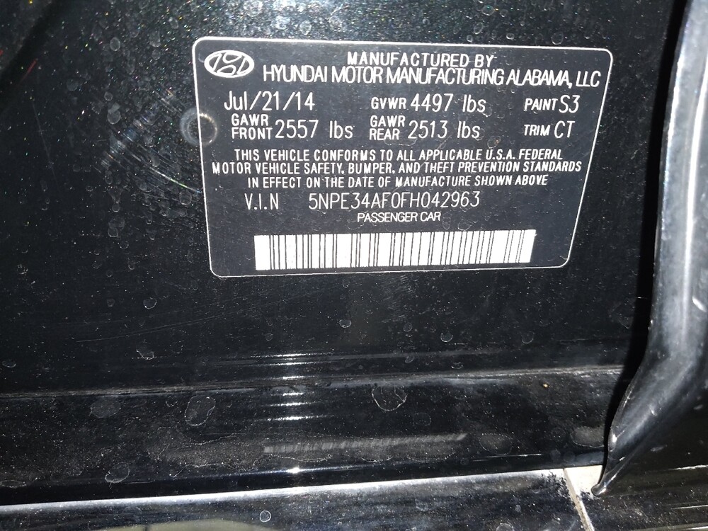 2015 Hyundai Sonata in Arlington, TX 76011 - 18087171 33