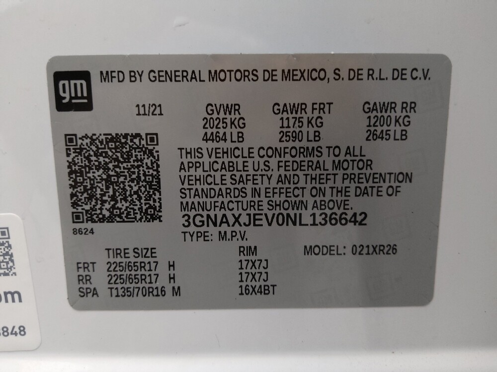 2022 Chevrolet Equinox in Springfield, MO 65807 - 18087176 33