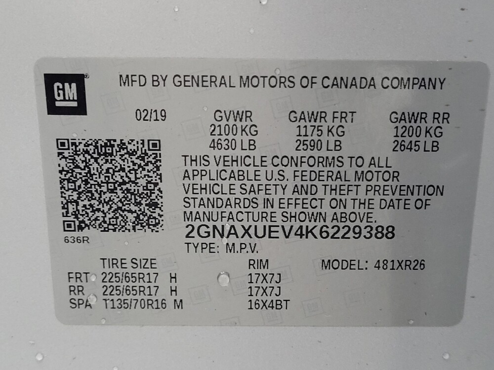 2019 Chevrolet Equinox in Memphis, TN 38128 - 18087234 33