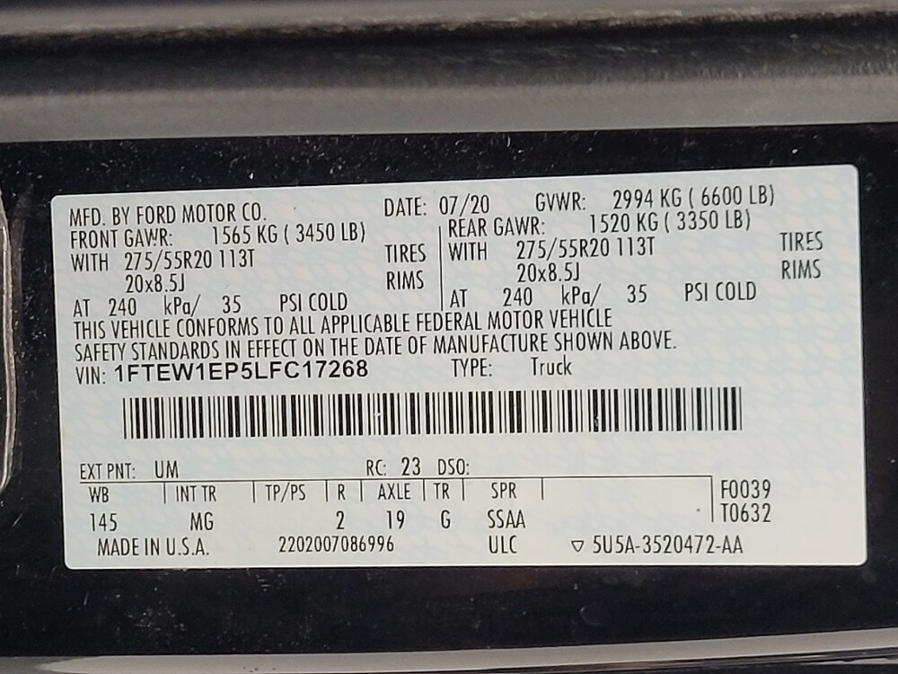 2020 Ford F150 in Antioch, TN 37013 - 18087236 33