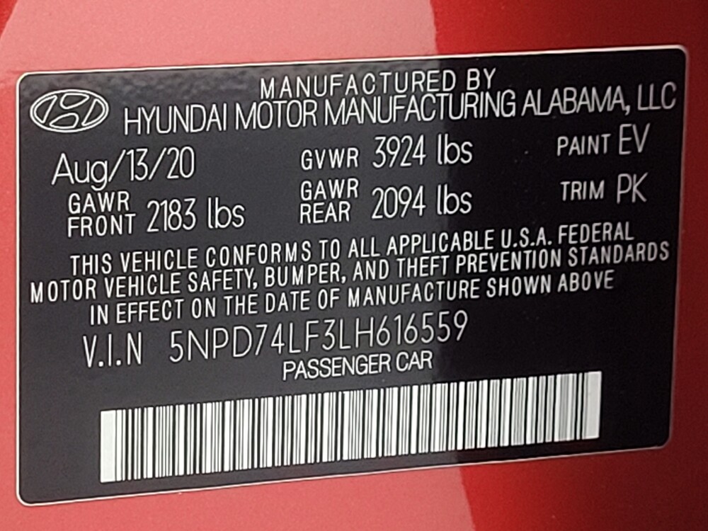 2020 Hyundai Elantra in Huntsville, AL 35816 - 18087238 33