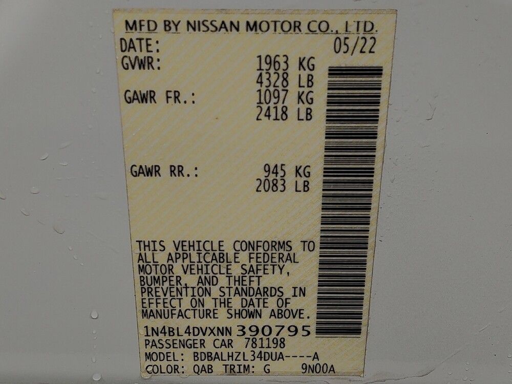 2022 Nissan Altima in Houston, TX 77034 - 18087245 33