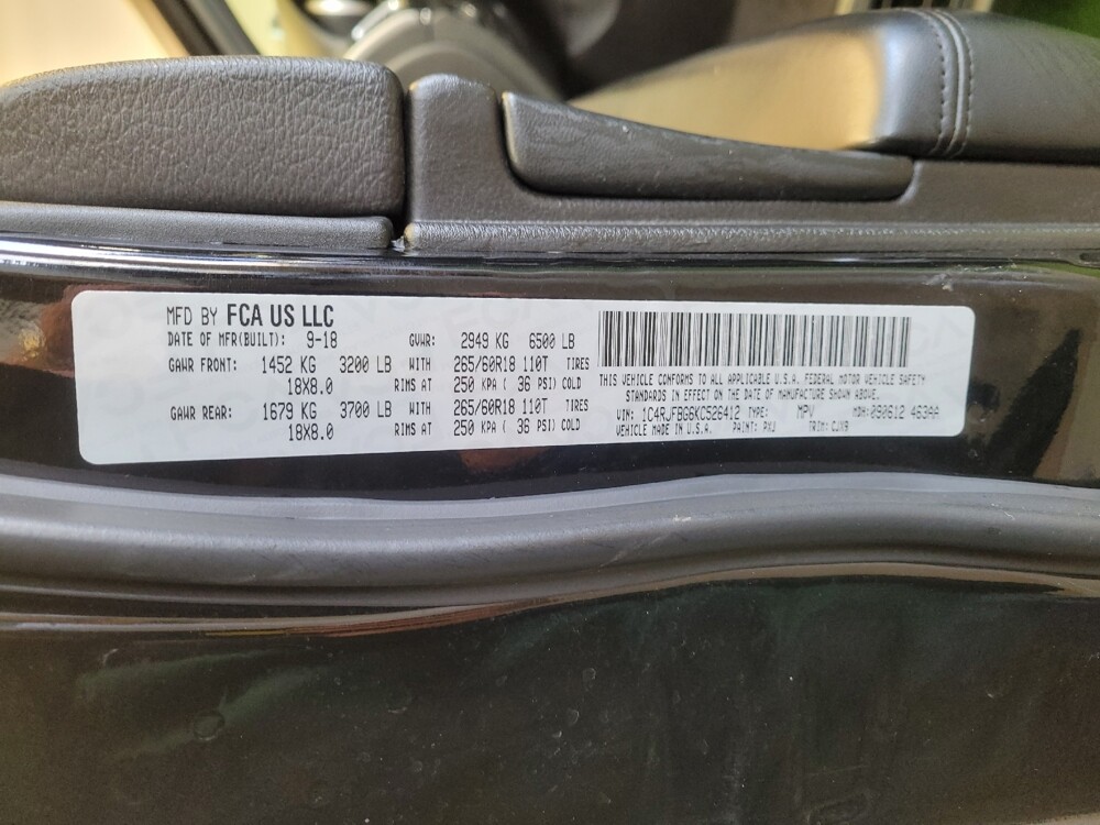 2019 Jeep Grand Cherokee in Fairfield, OH 45014 - 18087264 33