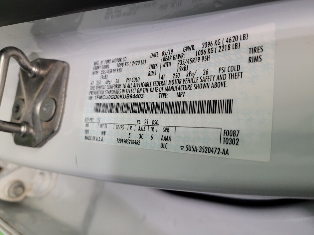 2019 Ford Escape in Fairfield, OH 45014 - 18087267 33