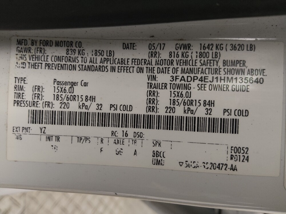 2017 Ford Fiesta in Eastpointe, MI 48021 - 18087301 33