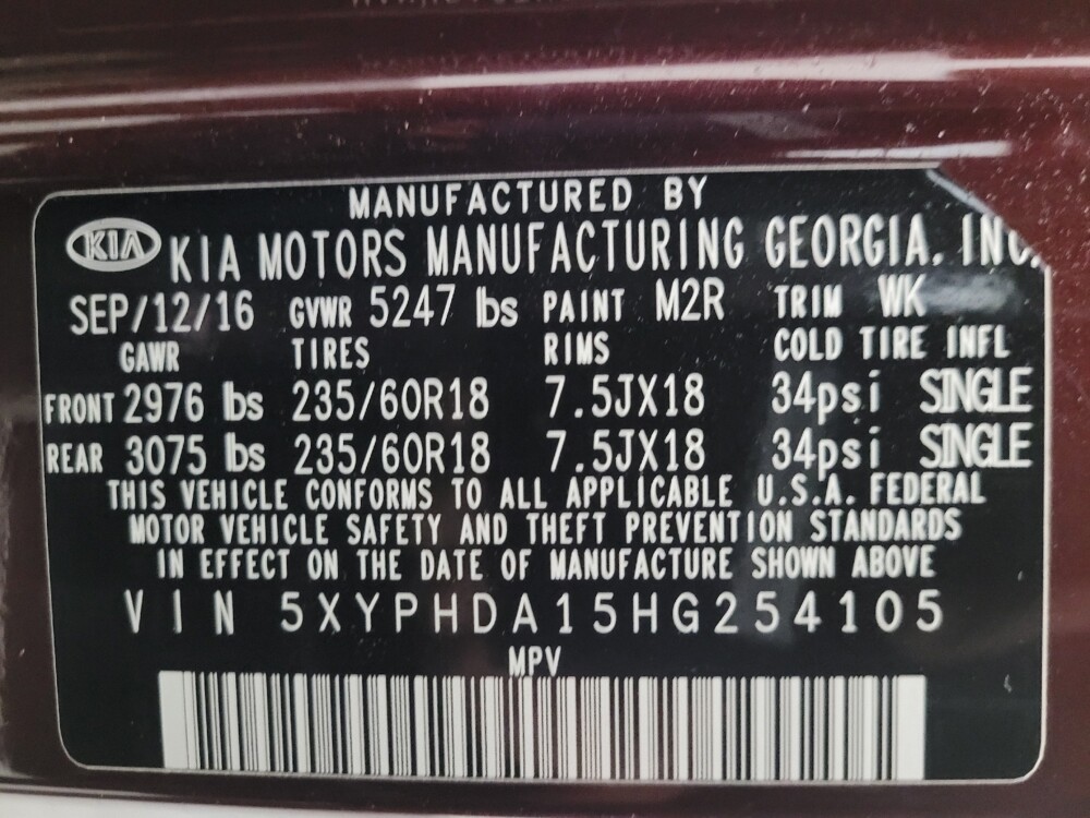 2017 Kia Sorento in Chandler, AZ 85225 - 18087371 33