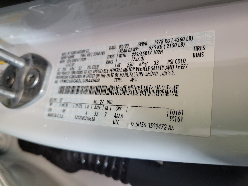 2020 Ford Escape in Cincinnati, OH 45255 - 18087378 33