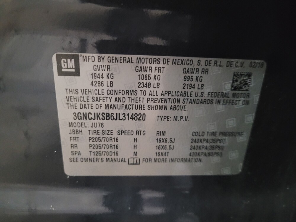 2018 Chevrolet Trax in Newport News, VA 23601 - 18087382 33