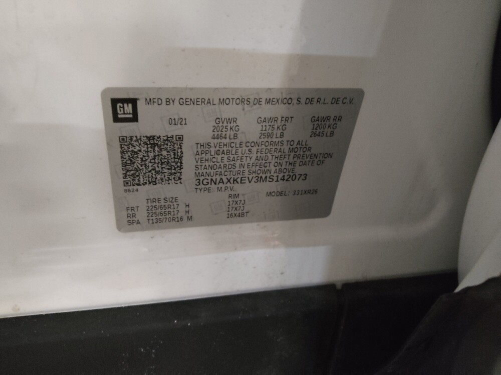 2021 Chevrolet Equinox in Lewisville, TX 75067 - 18087395 33