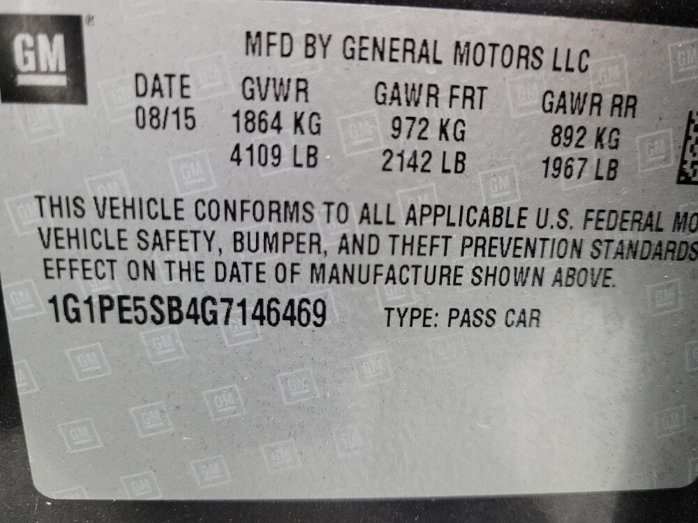 2016 Chevrolet Cruze in Las Vegas, NV 89104 - 18087401 33