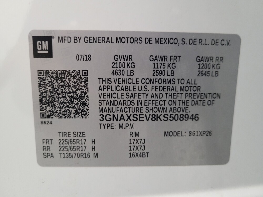 2019 Chevrolet Equinox in Downey, CA 90241 - 18087430 33