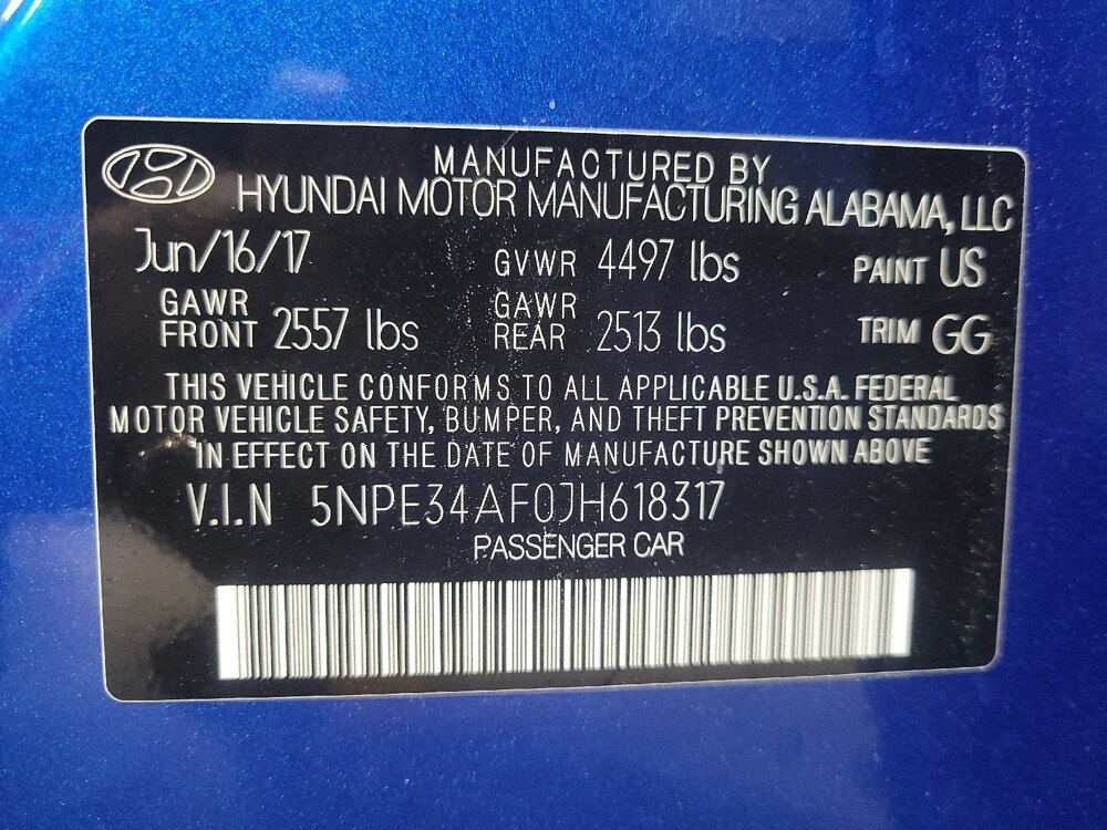 2018 Hyundai Sonata in Conyers, GA 30094 - 18087443 33