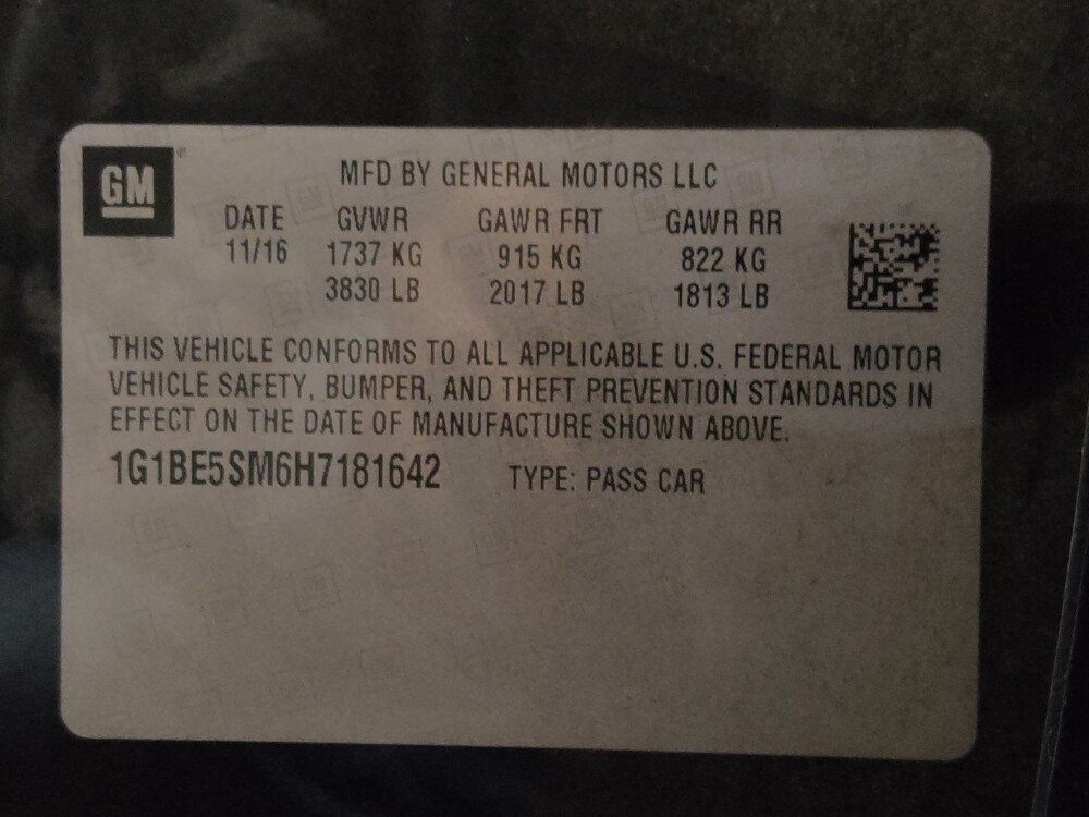 2017 Chevrolet Cruze in Gainesville, FL 32609 - 18087446 33