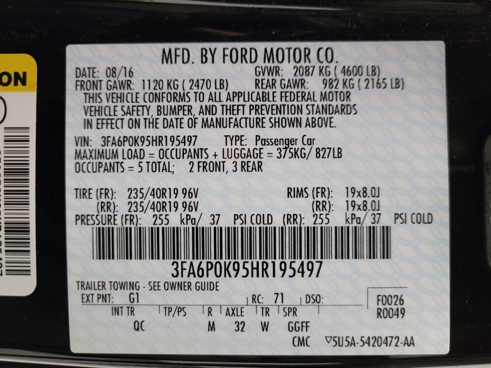 2017 Ford Fusion in Phoenix, AZ 85015 - 18087466 33