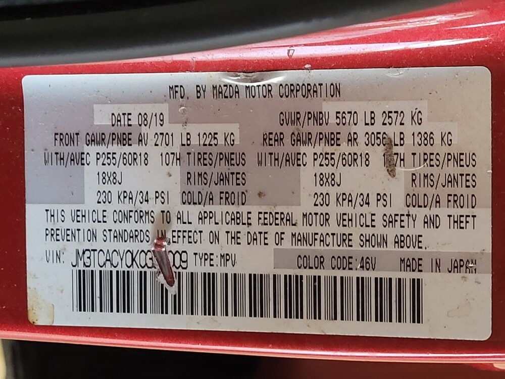 2019 MAZDA CX-9 in Mobile, AL 36606 - 18087483 33