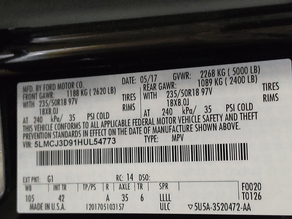 2017 Lincoln MKC in Conway, SC 29526 - 18087490 33