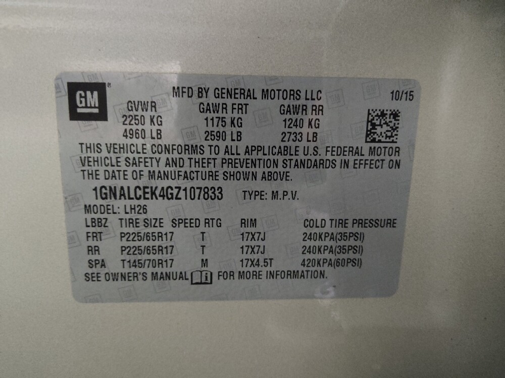 2016 Chevrolet Equinox in Lubbock, TX 79424 - 18087508 33