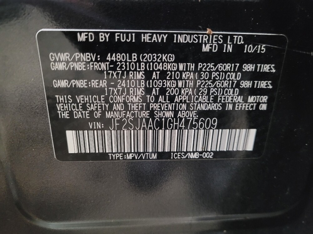 2016 Subaru Forester in Temple Hills, MD 20746 - 18087513 33