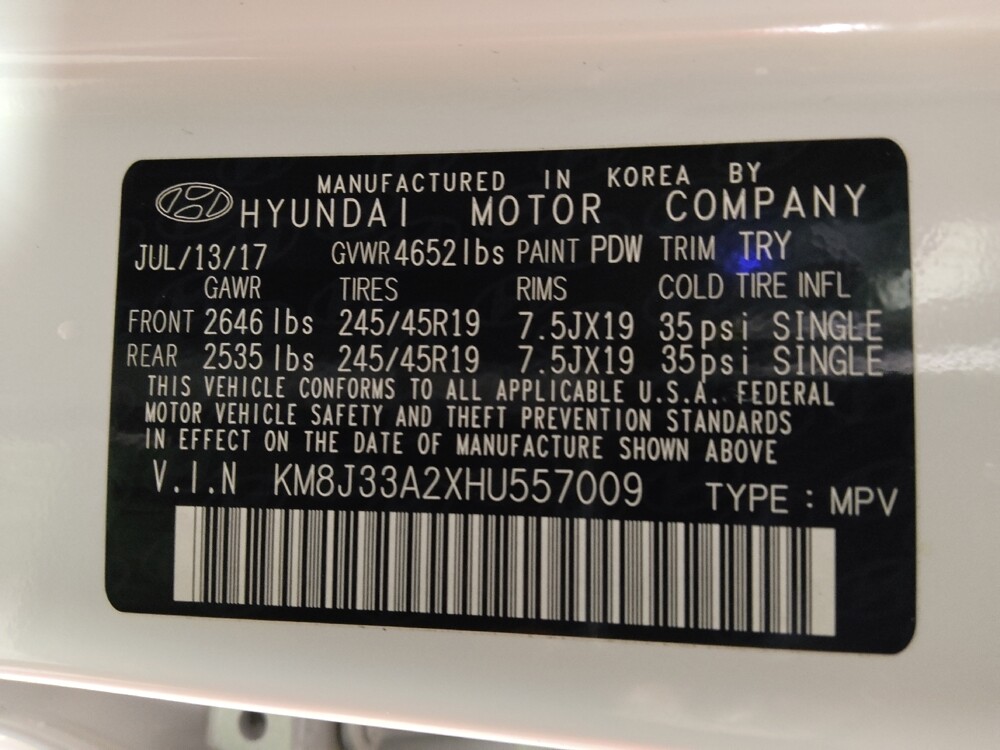 2017 Hyundai Tucson in Conyers, GA 30094 - 18087532 33