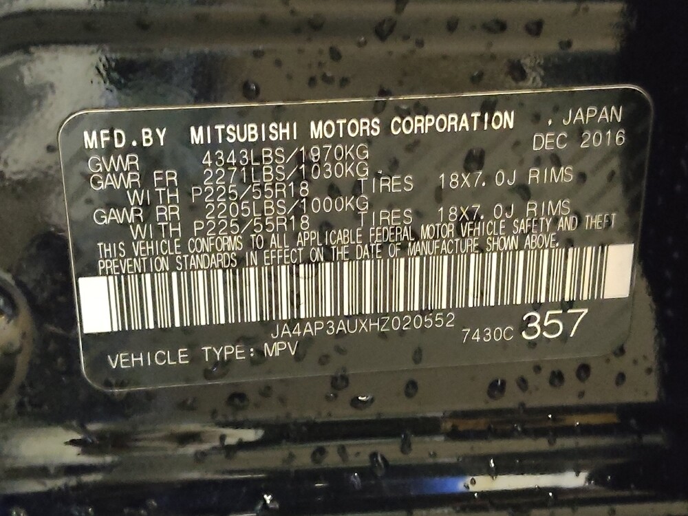 2017 Mitsubishi Outlander Sport in Conway, SC 29526 - 18087548 33