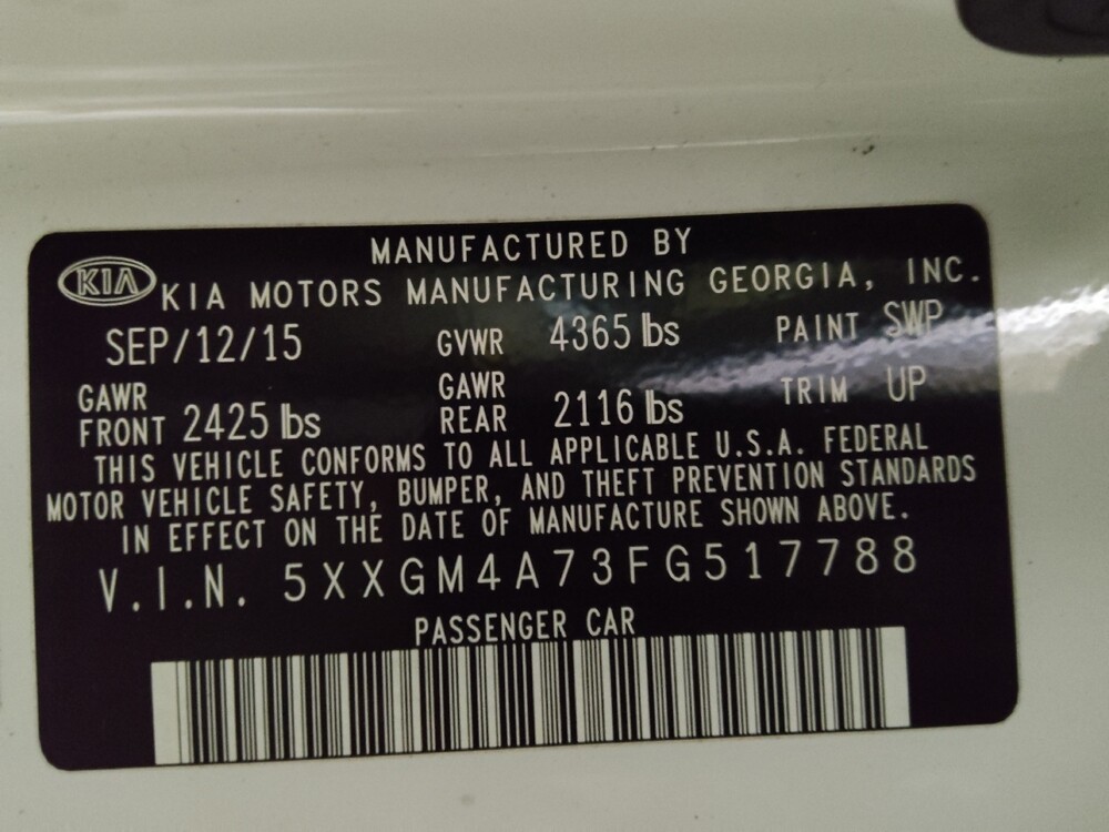 2015 Kia Optima in Chattanooga, TN 37421 - 18087550 33