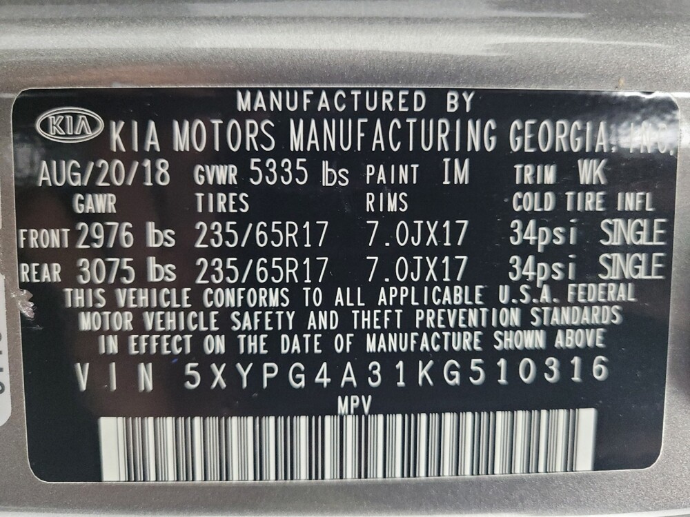 2019 Kia Sorento in Memphis, TN 38115 - 18087559 33