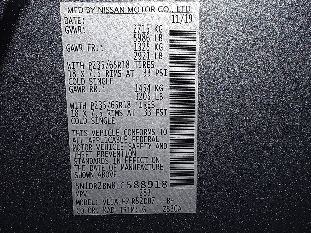 2020 Nissan Pathfinder in Gainesville, FL 32609 - 18087583 33