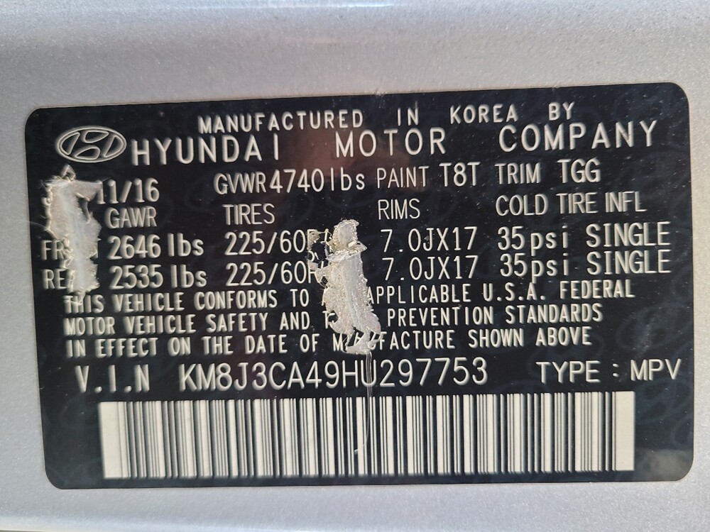 2017 Hyundai Tucson in Downey, CA 90241 - 18087749 33