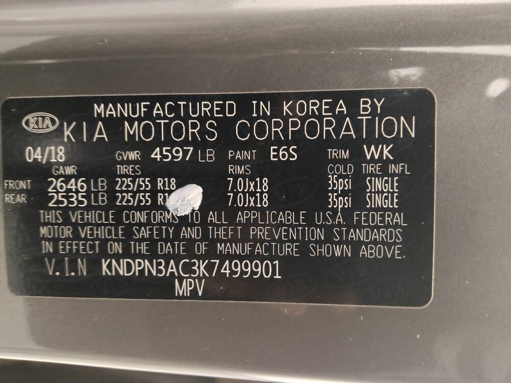 2019 Kia Sportage in Union City, GA 30291 - 18087771 33
