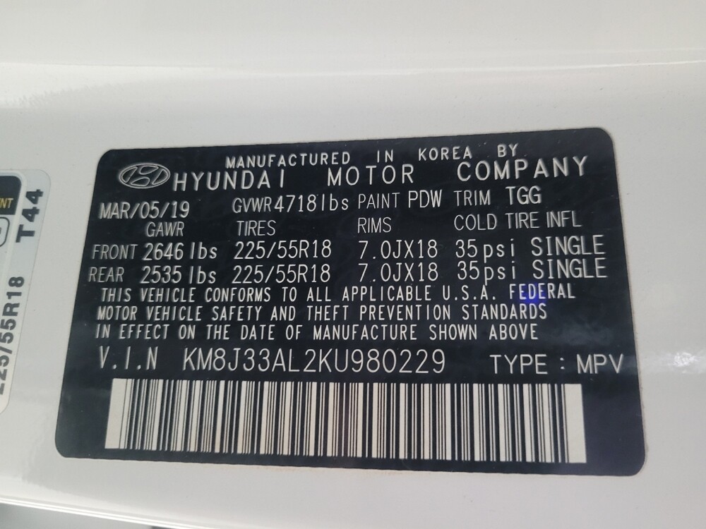 2019 Hyundai Tucson in Union City, GA 30291 - 18087781 33