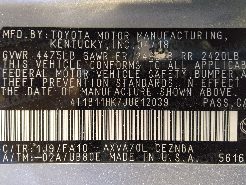 2018 Toyota Camry in Mesa, AZ 85210 - 18087808 33