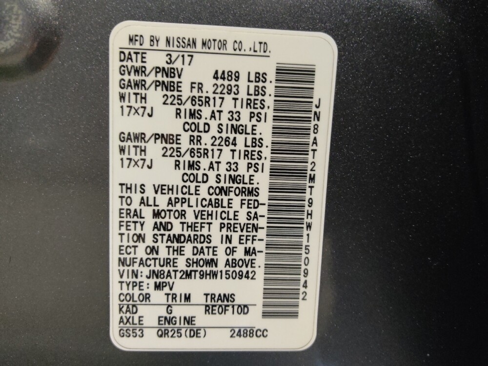 2017 Nissan Rogue in Glendale, AZ 85301 - 18087810 33