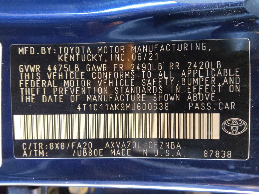 2021 Toyota Camry in Mesa, AZ 85210 - 18087820 33