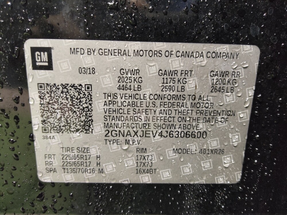 2018 Chevrolet Equinox in Fort Myers, FL 33907 - 18087835 33