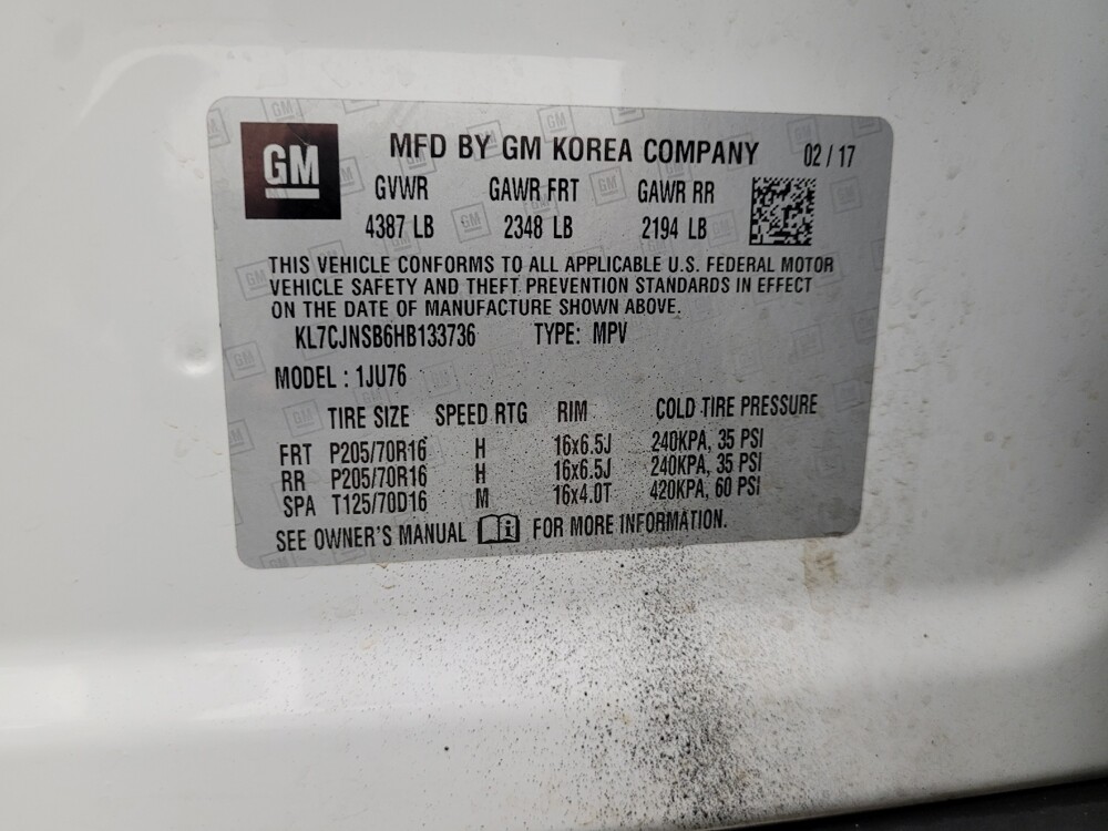 2017 Chevrolet Trax in Las Vegas, NV 89102 - 18087839 33