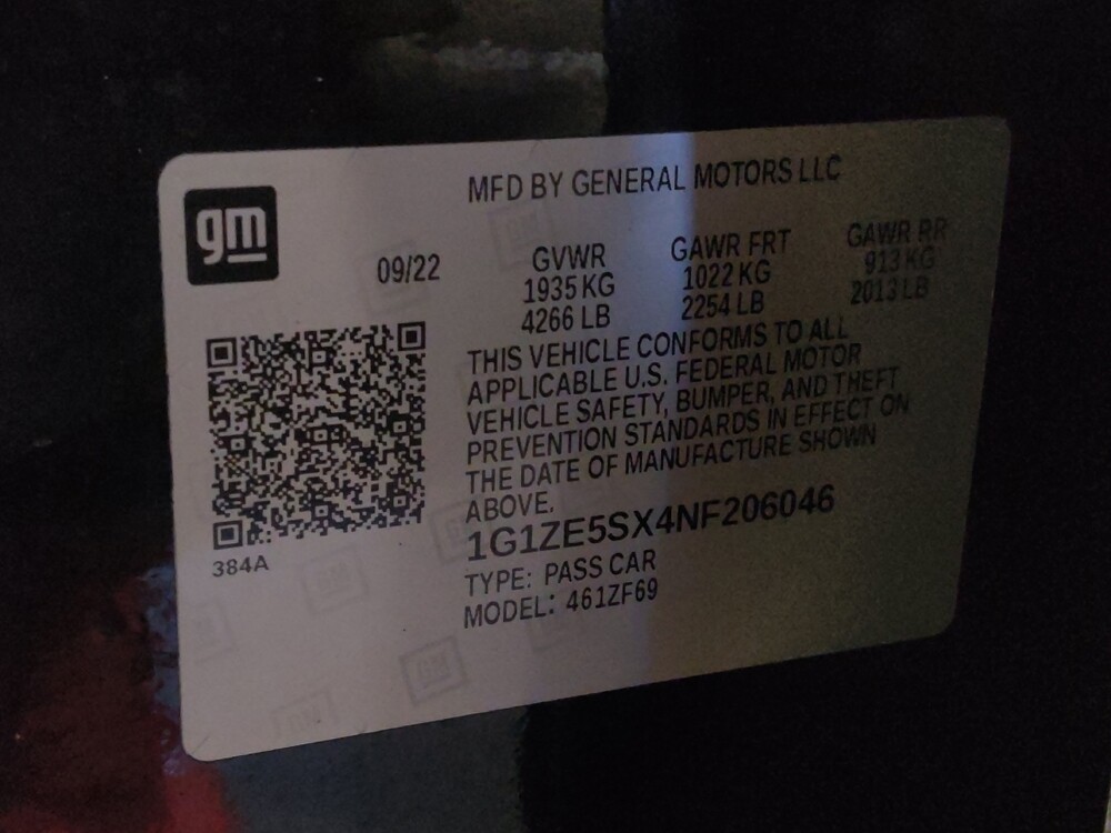 2022 Chevrolet Malibu in Jacksonville, FL 32210 - 18087849 33