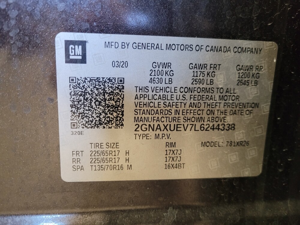 2020 Chevrolet Equinox in Savannah, GA 31419 - 18087851 33